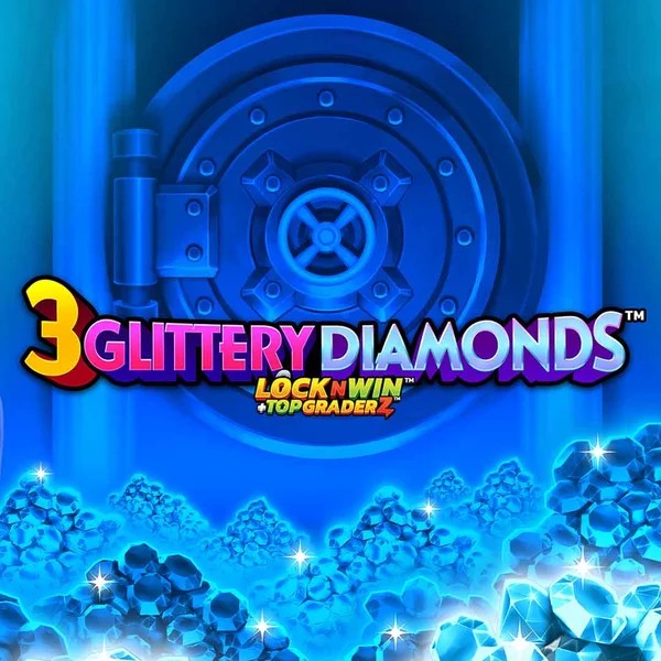 Try 3 Glittery Diamonds slot by PearFiction Studios on stakeecasino.com – logo image