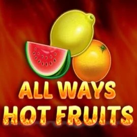 All Ways Hot Fruits online game logo by Amatic Industries on stakeecasino.com