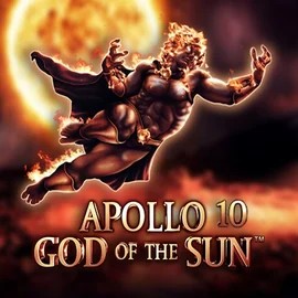 Apollo God of the Sun online game logo by Novomatic on stakeecasino.com