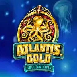 Atlantis Gold slot logo by SYNOT Games at Stake Casino