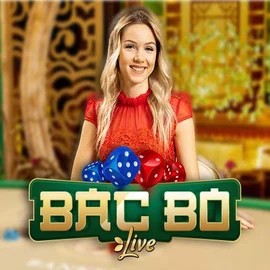 Bac Bo online game logo by Evolution on stakeecasino.com