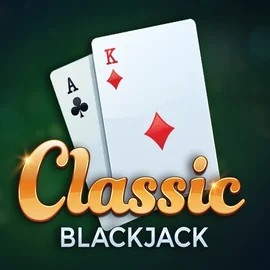 Classic Blackjack slot visual from Red Tiger Gaming available on stakeecasino.com