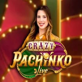 Live Casino logo of Crazy Pachinko from Evolution at Stake Casino