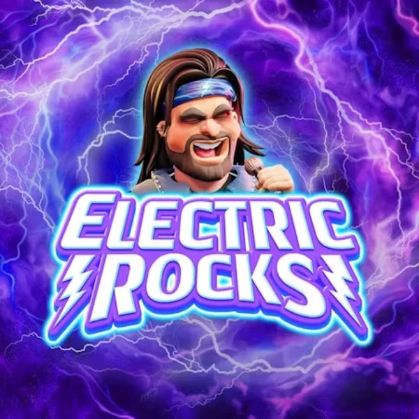 Electric Rocks logo by Inspired Gaming Stake Casino