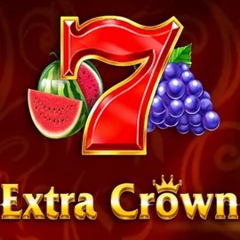 Extra Crown slot logo by Amusnet Interactive at Stake Casino