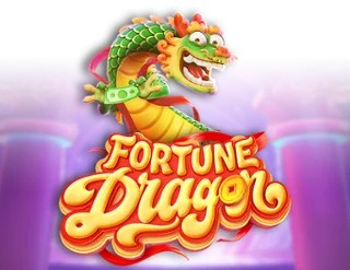 Fortune Dragon slot logo by PG Soft at Stake Casino