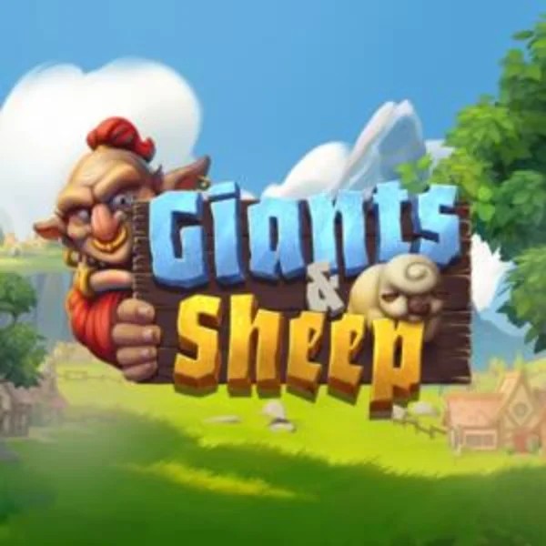 Giants and Sheep by Relax Gaming, showcased at stakeecasino.com – game logo