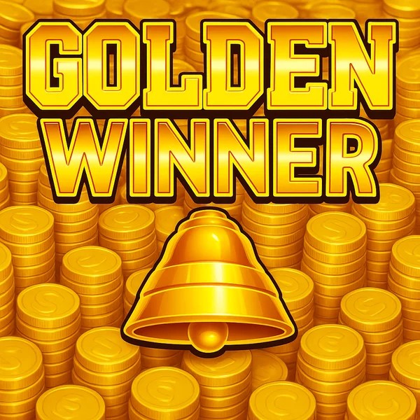 Slots logo of Golden Winner from Inspired Gaming at Stake Casino