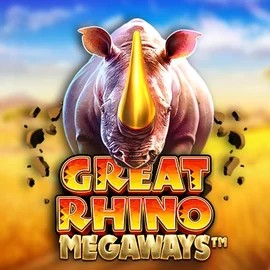Great Rhino Megaways game by Pragmatic Play – logo hosted on Stake Casino