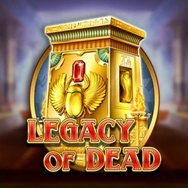 Try Legacy of Dead slot by Play'n GO on stakeecasino.com – logo image
