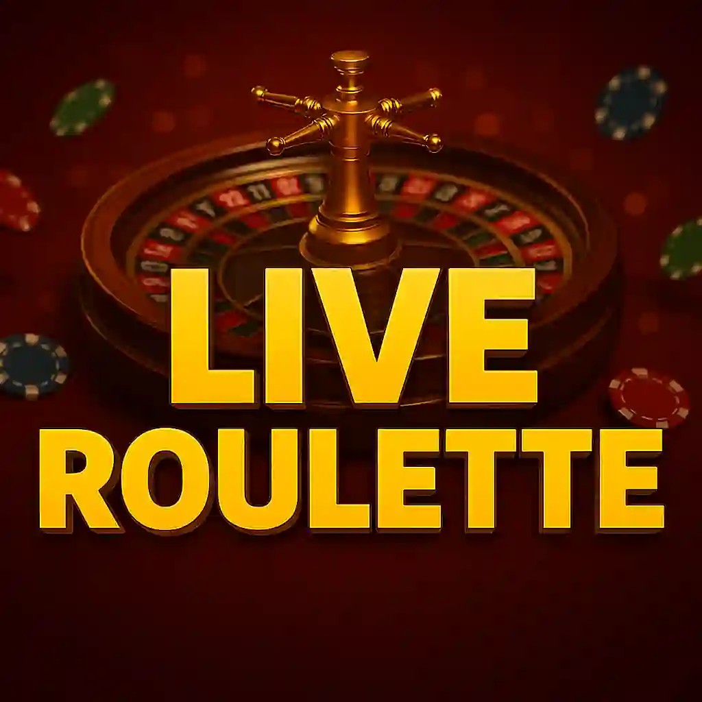 Live Roulette by Evolution, showcased at stakeecasino.com – game logo