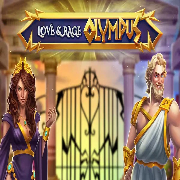 Love and Rage Olympus by Greentube, showcased at stakeecasino.com – game logo