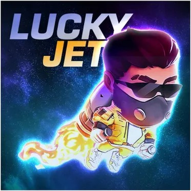 Lucky Jet online game logo by 1win Games on stakeecasino.com