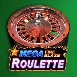 Mega Fire Blaze Roulette slot visual from Playtech available on stakeecasino.com