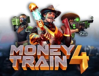 Money Train 4 slot visual from Relax Gaming available on stakeecasino.com