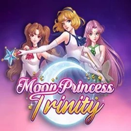 Moon Princess Trinity by Play'n GO, showcased at stakeecasino.com – game logo