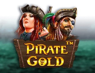 Pirate Gold slot logo by Pragmatic Play at Stake Casino