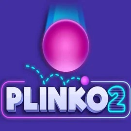 Plinko 2 slot logo by BGAMING at Stake Casino