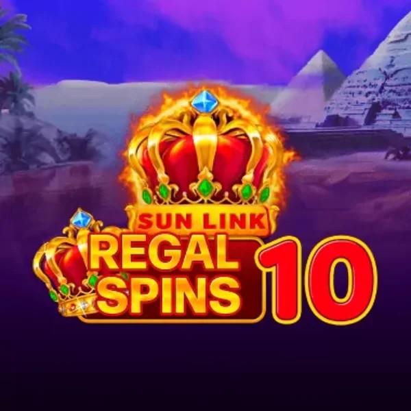 Regal Spins 10 logo by PatePlay Stake Casino