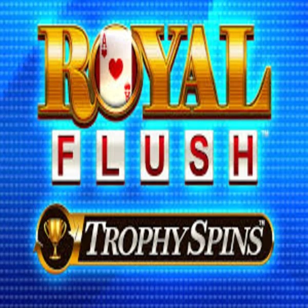 Royal Flush Trophy Spins online game logo by Greentube on stakeecasino.com