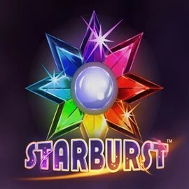 Starburst logo by NetEnt Stake Casino