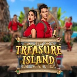 Treasure Island game by Pragmatic Play – logo hosted on Stake Casino